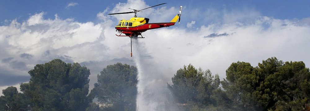 Fires Erupt in Southern France