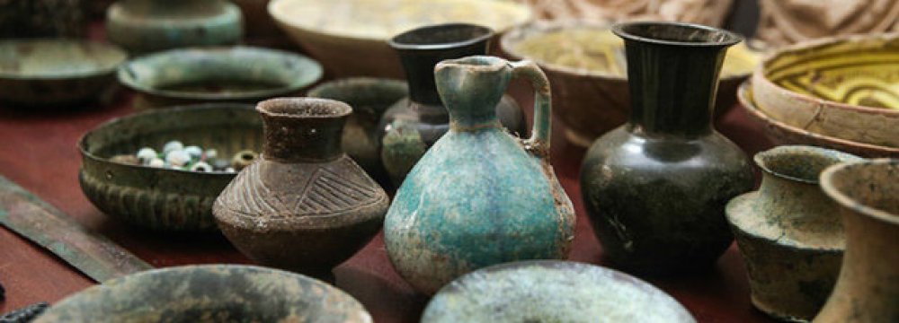 Ancient Relics Seized in Sari