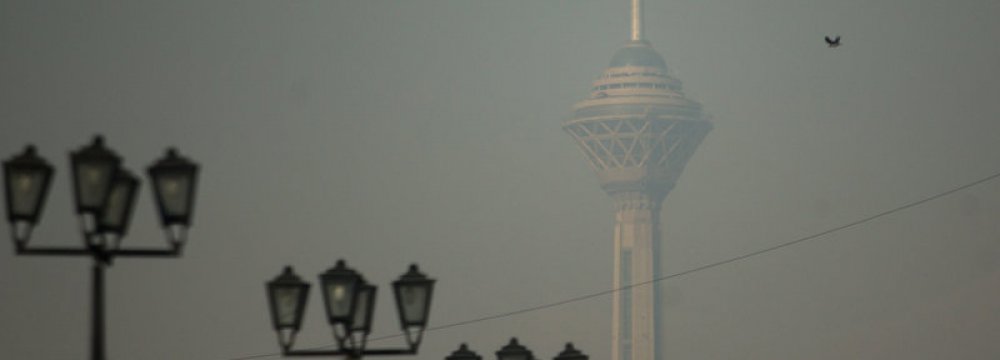 Tehran’s Poor Air Quality Persists