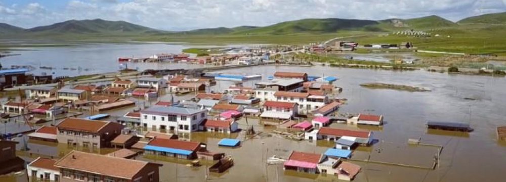 Devastating Floods Hit China  