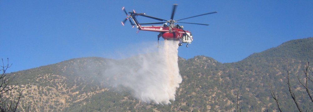 Low-Capacity Choppers Inefficient as Firefighters