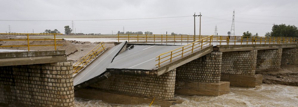 Minister: Fars Flooding, dam Construction Helpful
