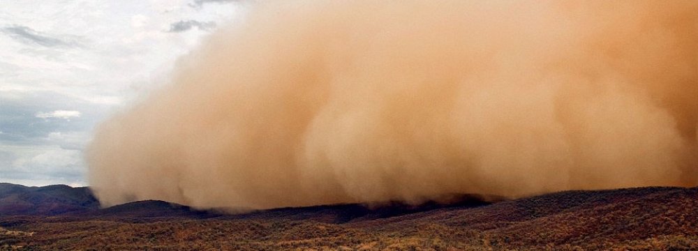 Sand Storms Inflict Heavy Damage on Southern City
