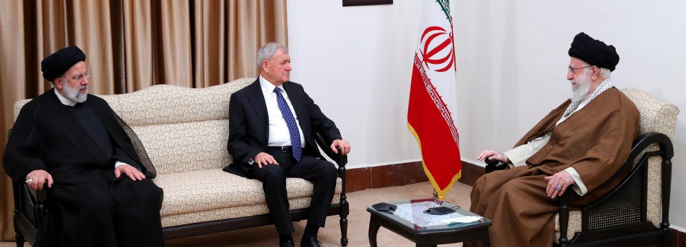 Call for Implementation of Tehran-Baghdad Agreements