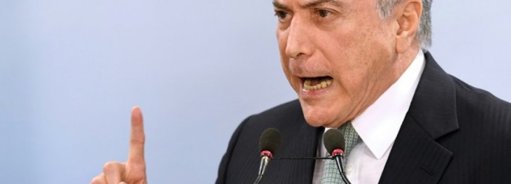 Brazil Economy Reforms at Risk