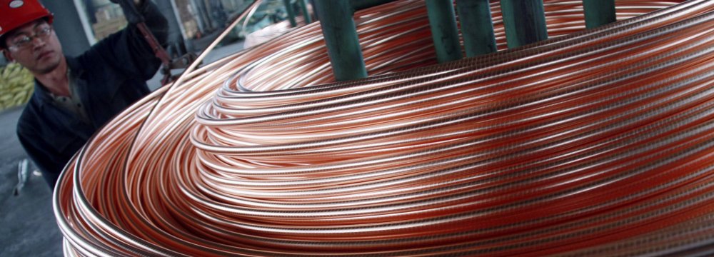 China Copper Imports Up 22%