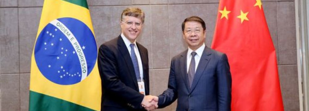 China, Brazil Agree on  Fiscal Coop.