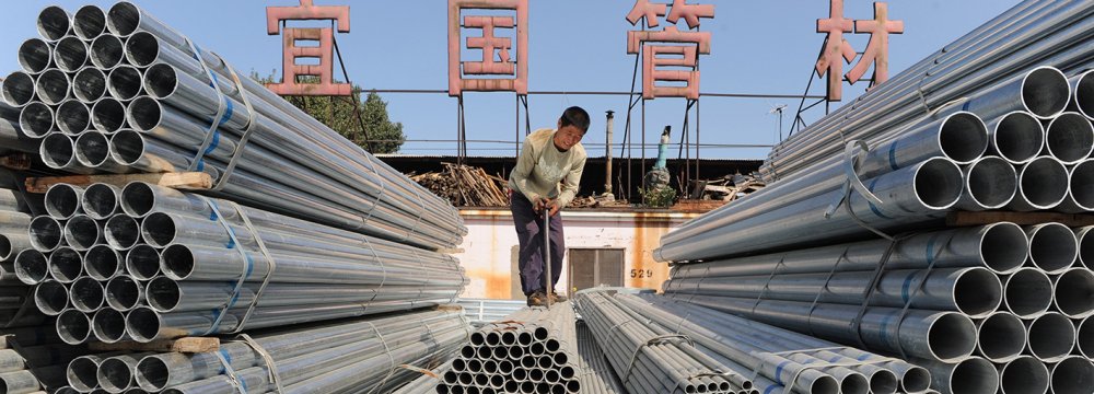 Beijing says it will take the necessary steps to protect the rights  of Chinese enterprises.