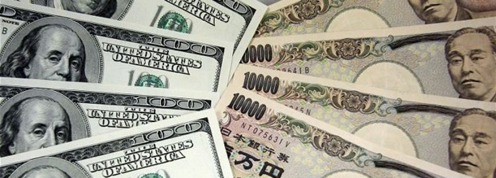 The greenback skidded 0.5% to a one-week low against yen  and stood at 112.56 yen.