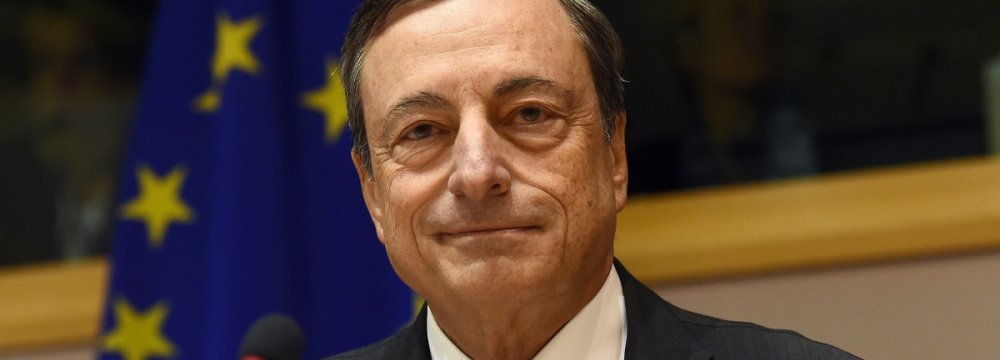 Draghi Assures Eurozone Economic Upturn Still Solid 