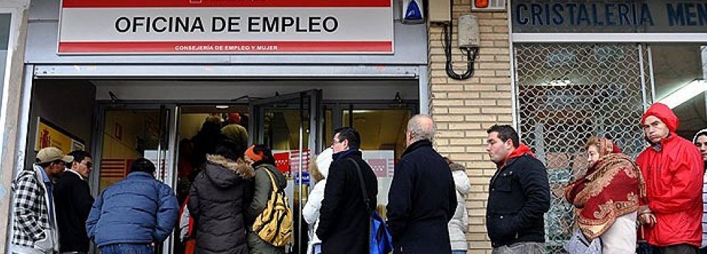 EU Unemployment Falls to 8-Year Low