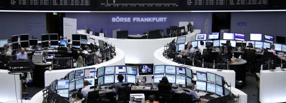 The Frankfurt Bourse 