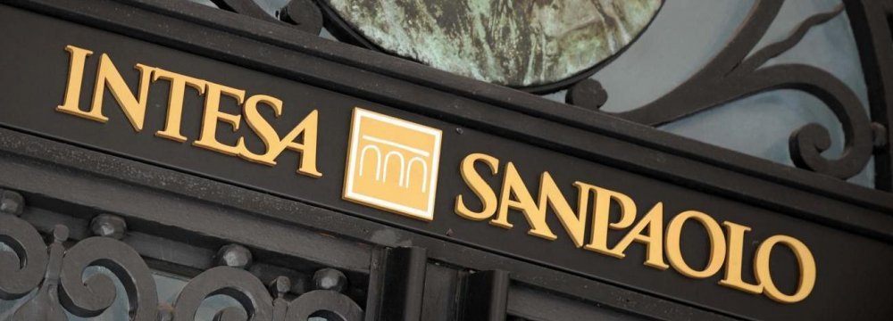 Italy’s Intesa Sanpaolo Bank