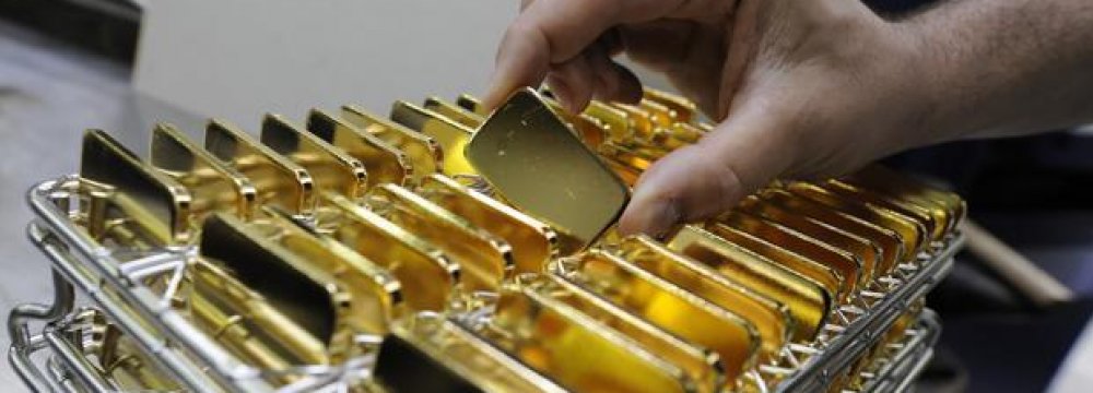 Gold at One-Week Low