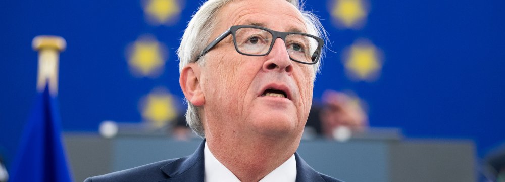 Juncker Says Wind Is Back in Europe’s Sails
