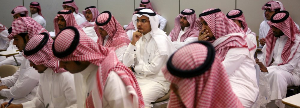 The unemployment rate for Saudi nationals has increased to 12.3% and is likely to stay high for several years.
