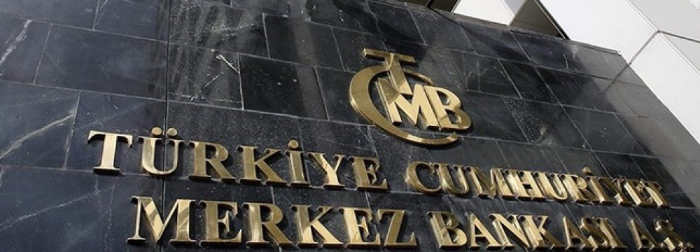 Turkey CB Reserves Drop