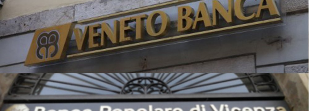 Two Troubled Italian Banks to Face Insolvency
