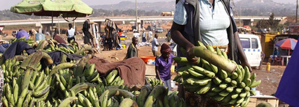 Uganda Inflation Drops, Kenya Up