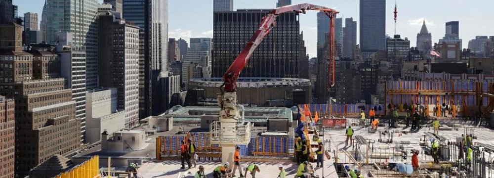 US Construction Spending Seen at Ten-Year High