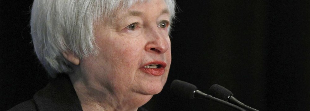 Yellen Says Unwise to Keep Monetary Policy on Hold  