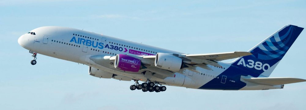 An EC document says Airbus will repay an A350 loan to the UK government this year  and reduce the drawdown of other loans.