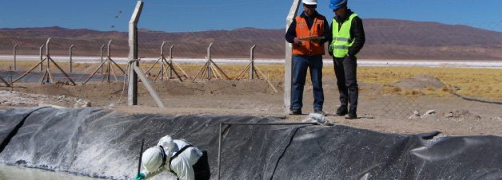 Efforts are underway to search for lithium in the  Salar de Cauchari-Olaroz, in the province of Jujuy. 