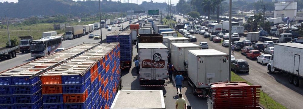 Brazil Trucker Strike Caused Billions in Losses