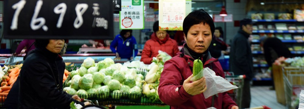 Although the domestic economy is stable and improving, China still faces contradictions and problems, as food prices are rising.