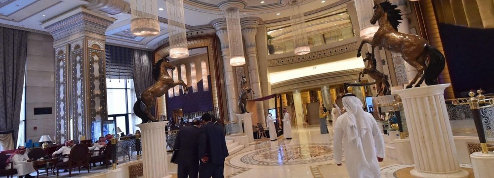 The Ritz-Carlton Hotel in the Saudi capital Riyadh had morphed into a makeshift prison after the kingdom’s crackdown on the coddled elite.
