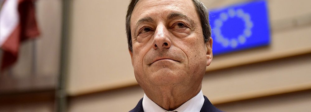 ECB Chief Draghi Under Pressure