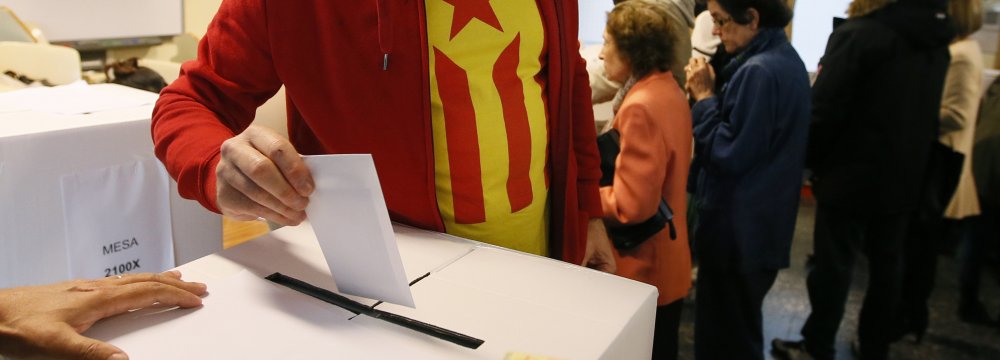 Catalonia’s illegal independence referendum on Sunday, which could see separatists make a unilateral declaration  as soon as this week to split the region from Spain, showed that the risks are far from over.