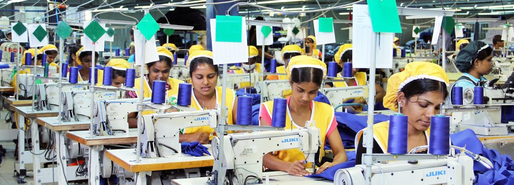 Export earnings from textiles and garments increased by 2.6%.