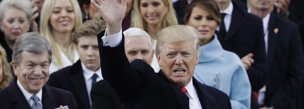 Donald Trump was sworn in on Friday as the 45th president of the United States.