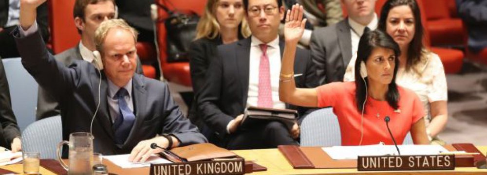 The UNSC votes to impose new sanctions on N. Korea on Saturday.