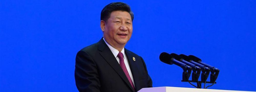 President Xi Jinping, speaking at the Boao Forum for Asia in Hainan province, China, on Tuesday.
