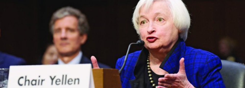 Yellen Says Fiscal Policy Adds ‘Uncertainty’ to Economic Outlook