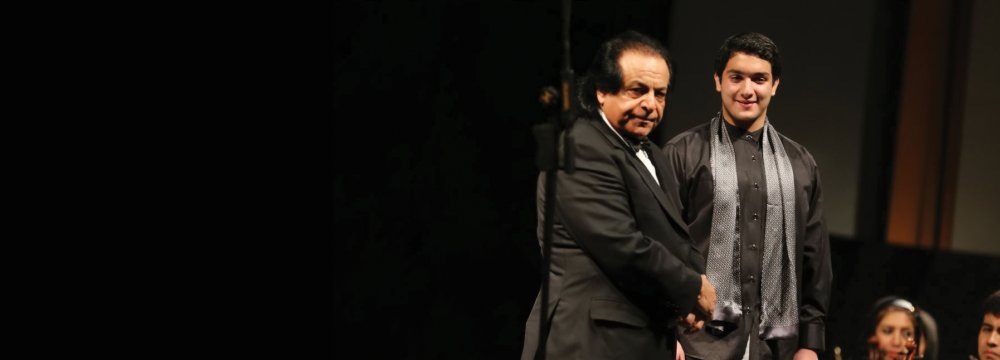 Ali Rahbari (L) and Pourya Khadem