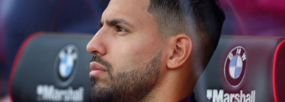 Aguero Set for Six-Week Lay-Off
