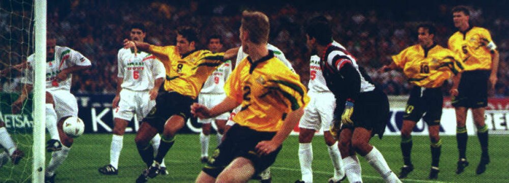Iran-Australia clash in 1998 France World Cup qualifiers 