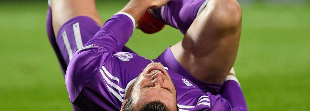 Bale at Odds With Pitch