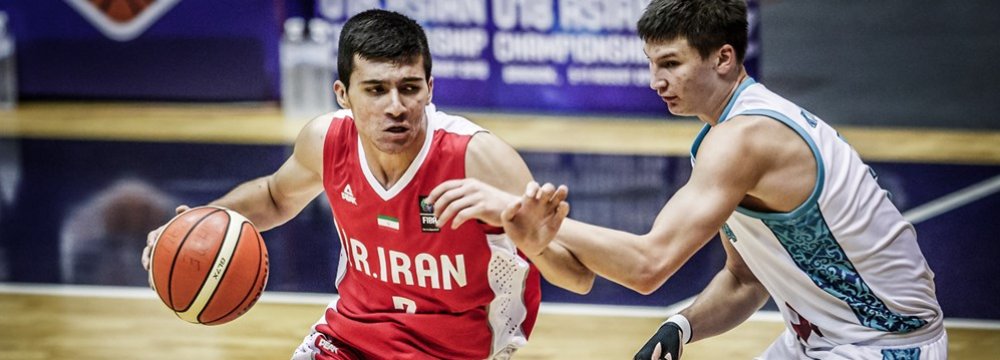 The win placed Iran on the unbeaten run both at the tournament and also against Kazakhstan.