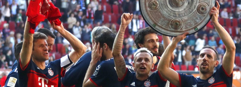 Bayern Munich Wins 6th Consecutive Title