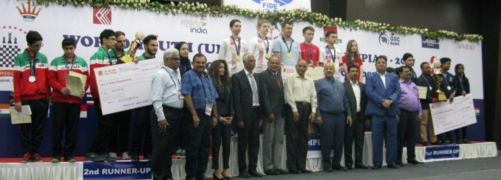 Young Chess Players Take Bronze in India