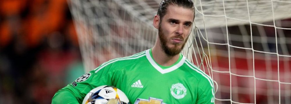 De Gea Set to Sign New Deal at Old Trafford