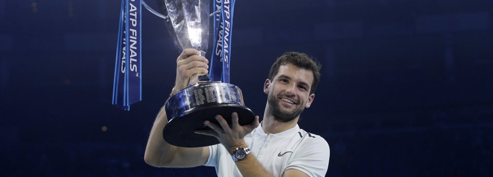 Bulgaria’s Dimitrov Wins ATP Finals In Absence Of Stars | Financial Tribune