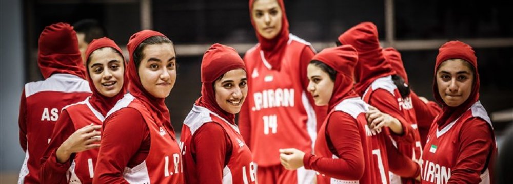 Strong Start for Iran at FIBA U16 Women’s Asia Contest