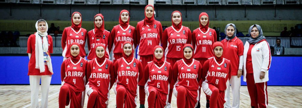 Iran’s national U-16 women’s team