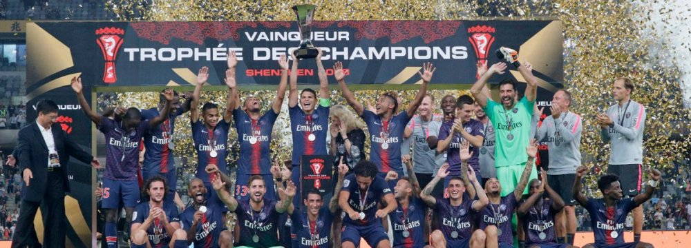 Debut Win for Tuchel as PSG Thrashes Monaco