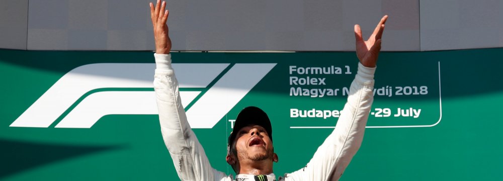 Lewis Hamilton Wins Hungarian Grand Prix